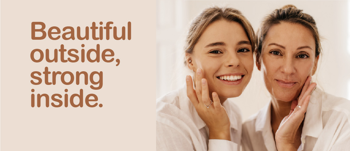 Beautiful outside, strong inside